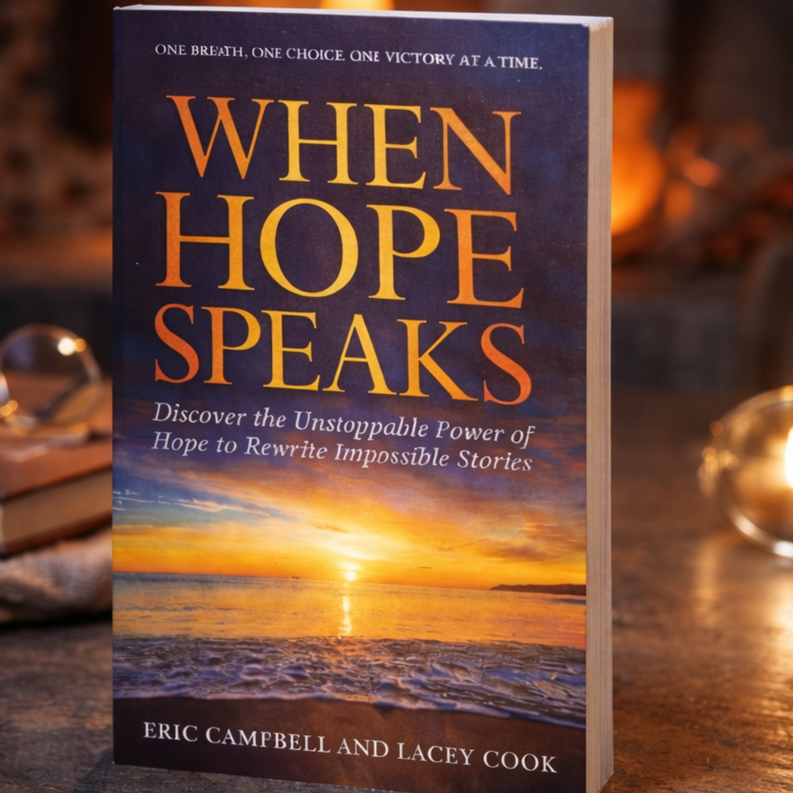 When Hope Speaks book cover: Discover the Unstoppable Power of Hope to Rewrite Impossible Stories